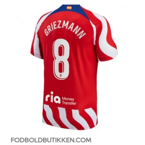 Atletico Madrid Antoine Griezmann #8 Hjemmebanetrøje 2022-23 Kortærmet